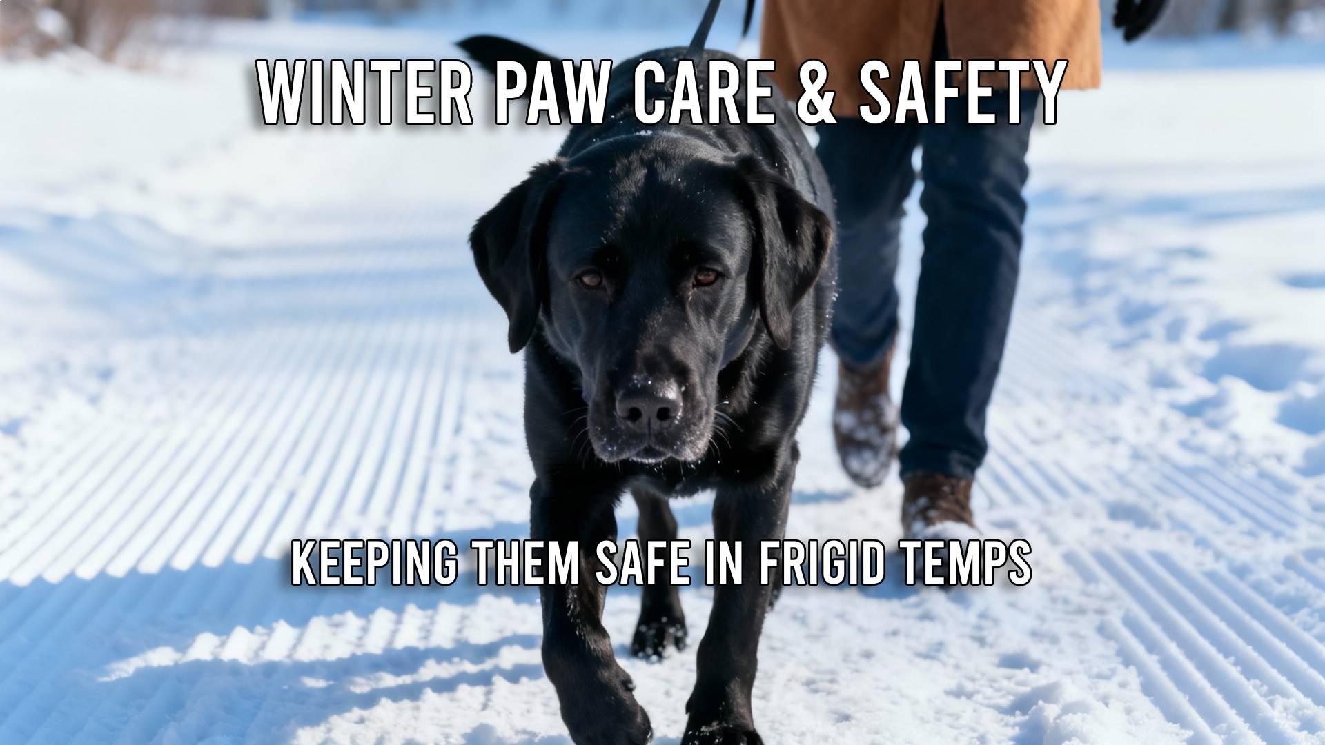 Winter Paw Care and Safety
