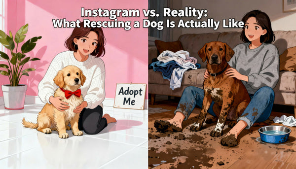 Instagram vs. Reality: What Rescuing a Dog Is Actually Like