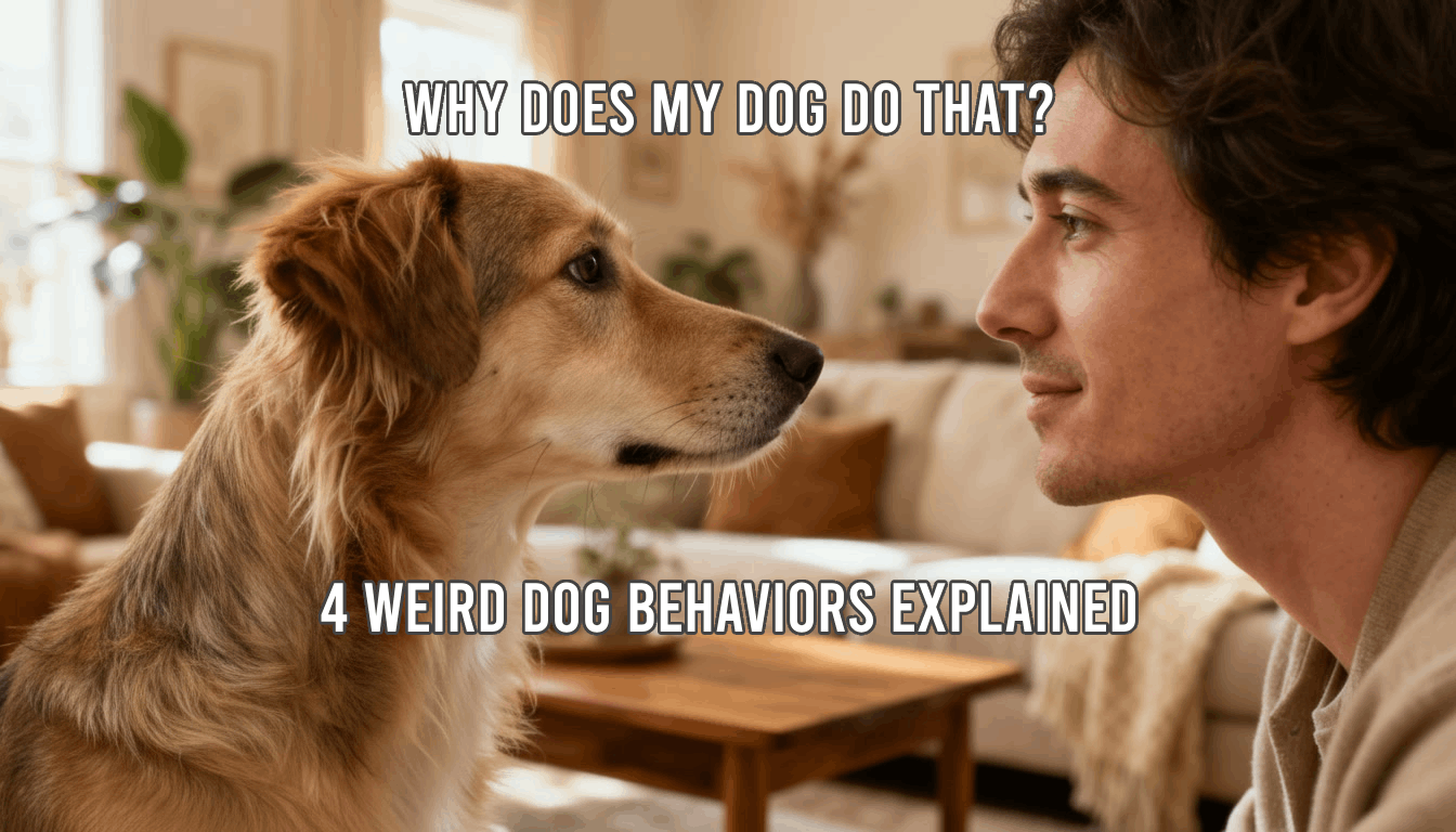 Why Does My Dog Do That? 4 Weird Dog Behaviors Explained